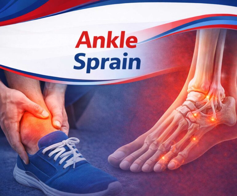 Ankle Sprain Treatment in Raipur - Causes, Symptoms and Recovery Guide