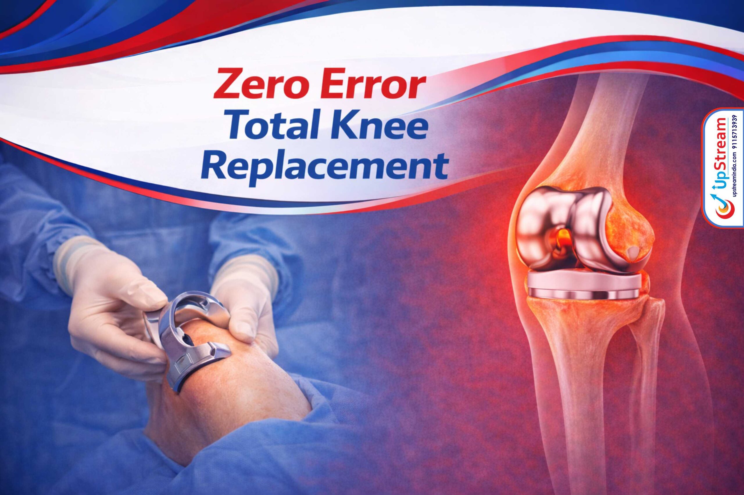 Zero Error Total Knee Replacement in Raipur and best orthopedic doctor in raipur